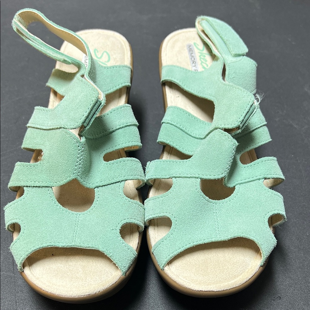 Women’s Skechers Green Sandals